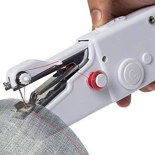 Electric Handy Stitch Mini Hand Sewing Machine Stapler Style Mini Machine