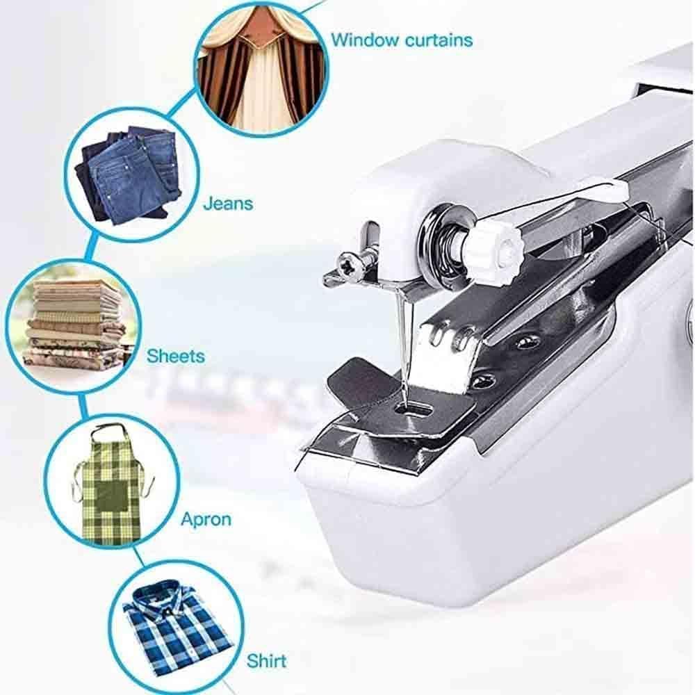 Electric Handy Stitch Mini Hand Sewing Machine Stapler Style Mini Machine