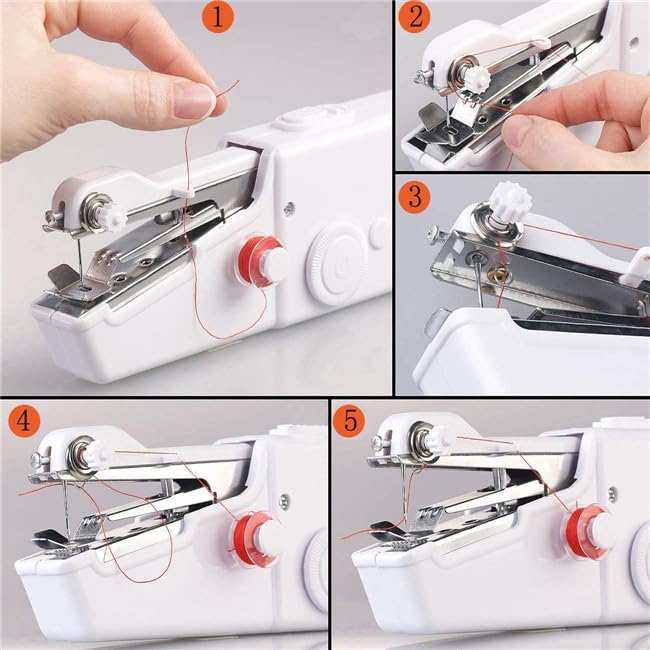 Electric Handy Stitch Mini Hand Sewing Machine Stapler Style Mini Machine