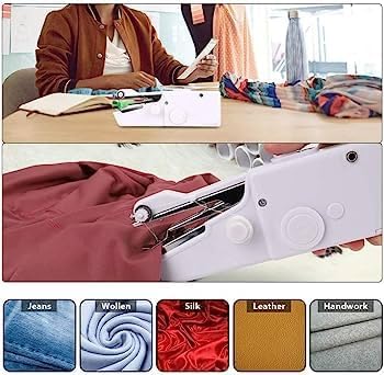 Electric Handy Stitch Mini Hand Sewing Machine Stapler Style Mini Machine